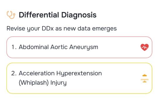 Differential diagnosis for Deep Learning Mode